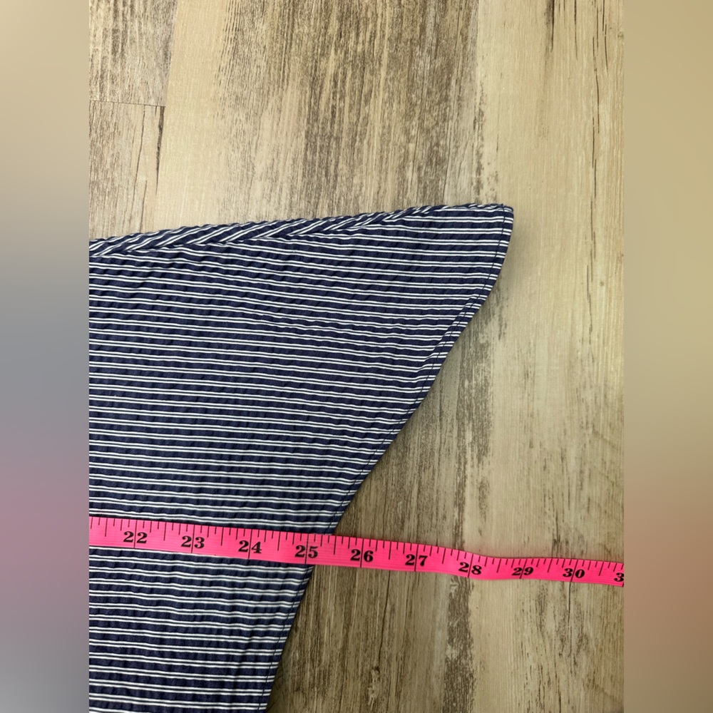 CAbi Striped Flutter Tank Top Blouse Size Small - Picture 9 of 9